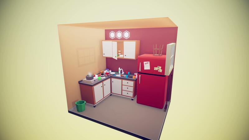 A small kitchen