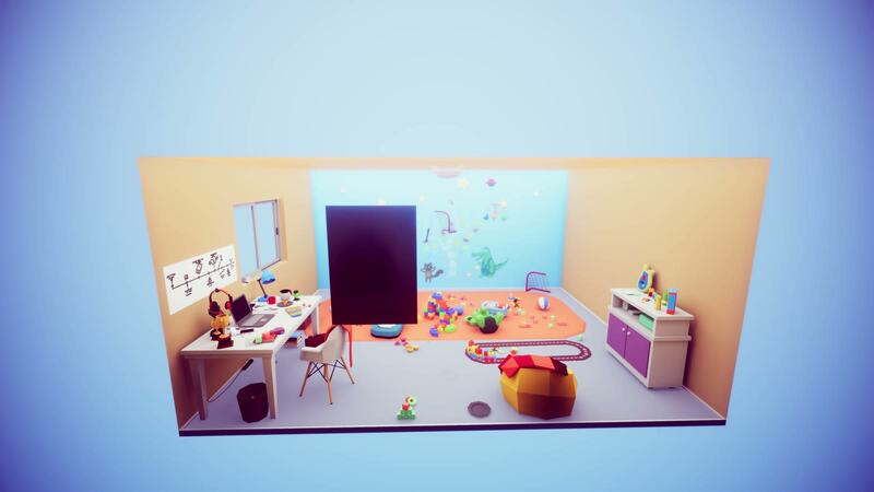 A nursery full of toys