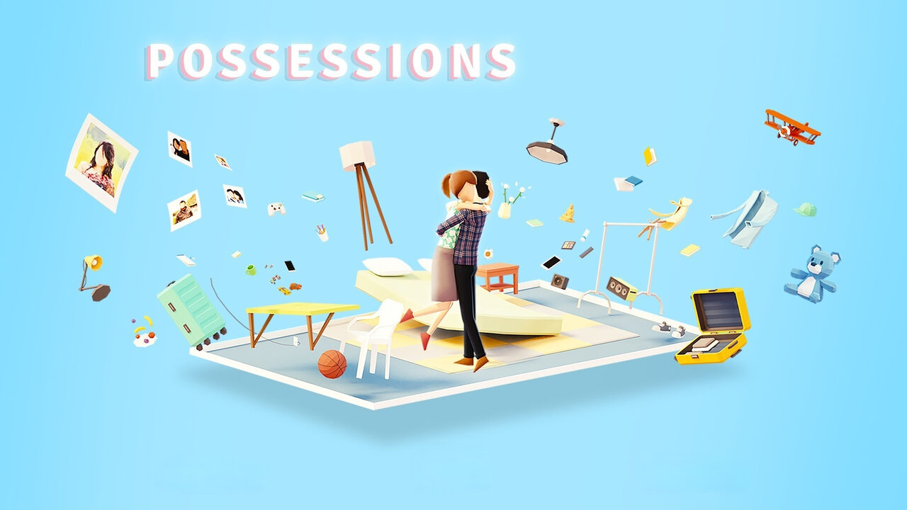 Key art with the Possessions title